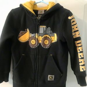John Deere kids zip up hoodie. Size 3T